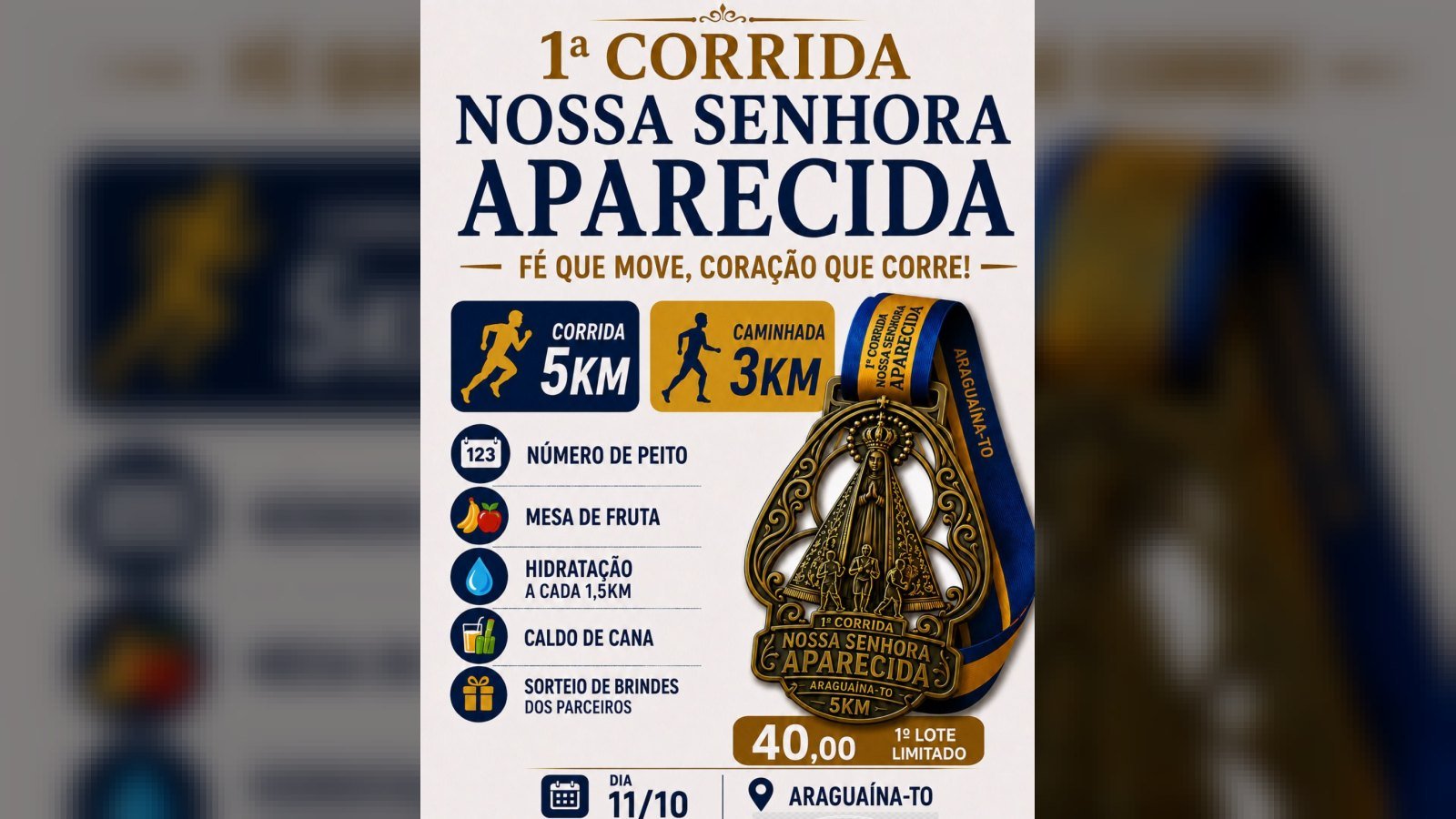 1ª CORRIDA NOSSA SENHORA APARECIDA
