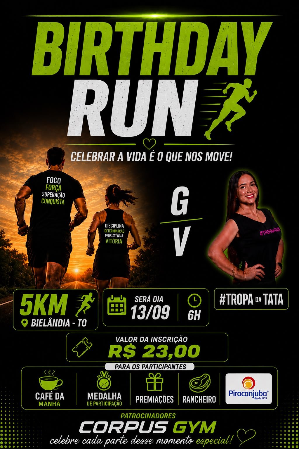 Banner de Birthday Run