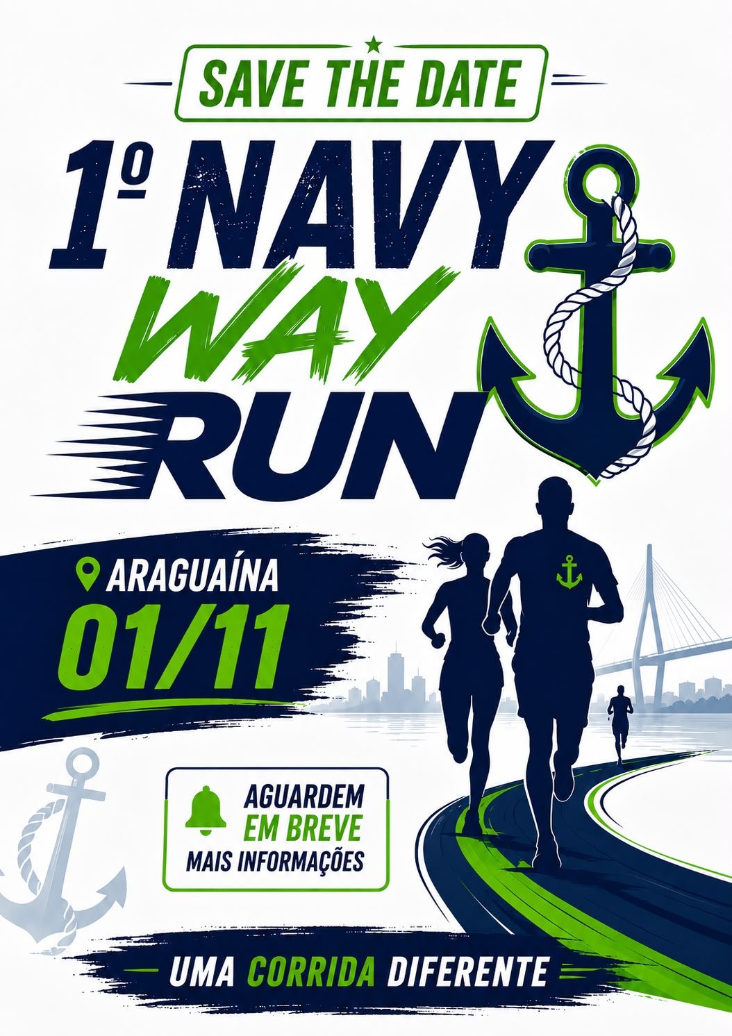 Banner de 1º Navy Way Run
