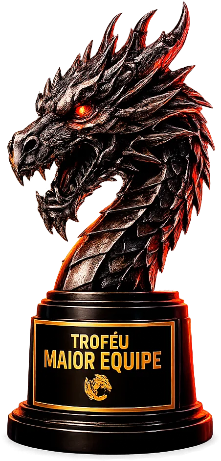 Troféu Maior Equipe · 1ª Corrida Dragon Mídias
